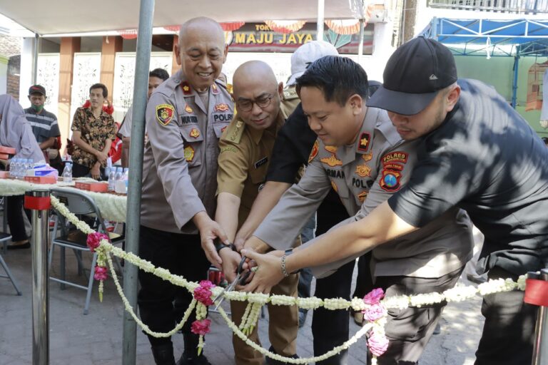 Polres Tanjungperak Resmikan Kampung Tangguh Bebas Narkoba, Wujudkan Generasi Unggul dan Berkualitas