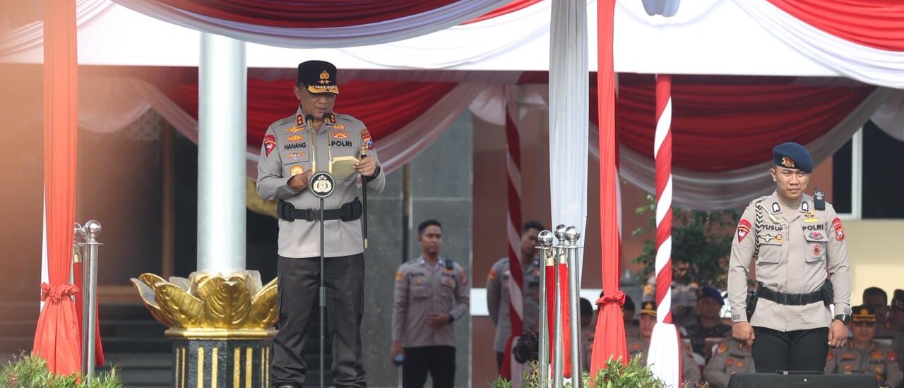 Kapolda Jatim Pimpin Apel Satgas Premanisme